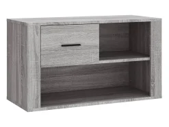 Zapatero Sonoma gris 80x35x45 cm Madera de ingeniería