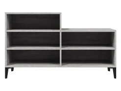 Zapatero Sonoma gris 102x36x60 cm Madera de ingeniería