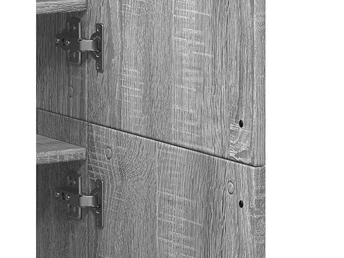 Zapatero Sonoma gris 80x39x178 cm madera de ingeniería