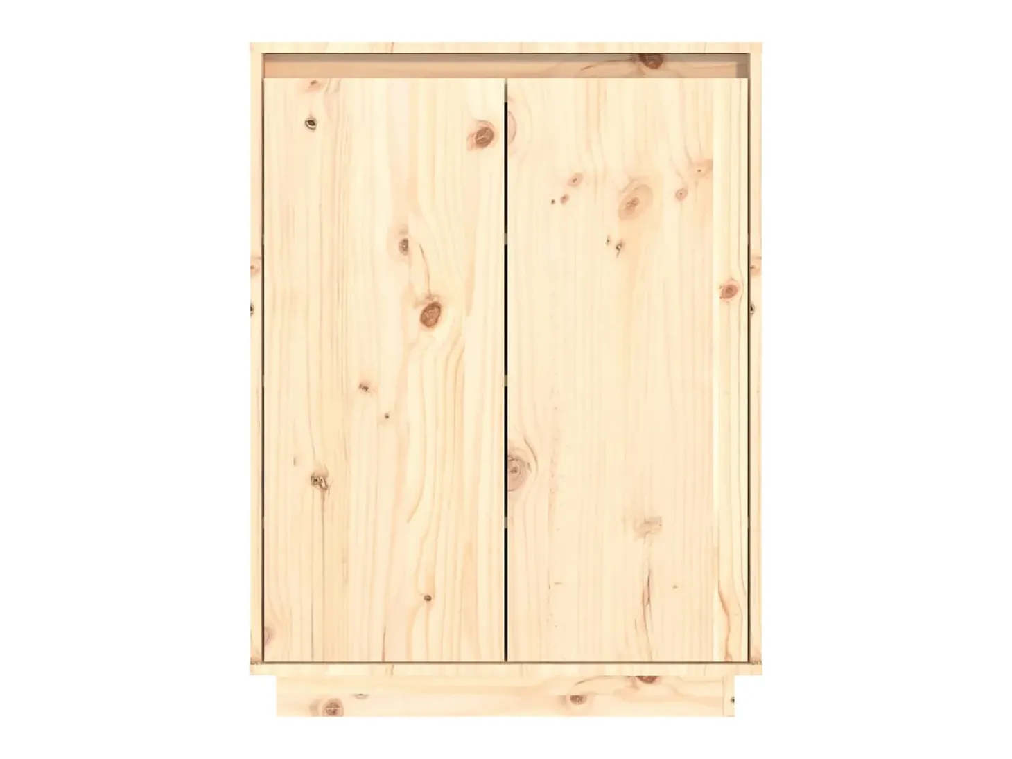 Zapatero 60x35x80 cm Madera maciza de pino
