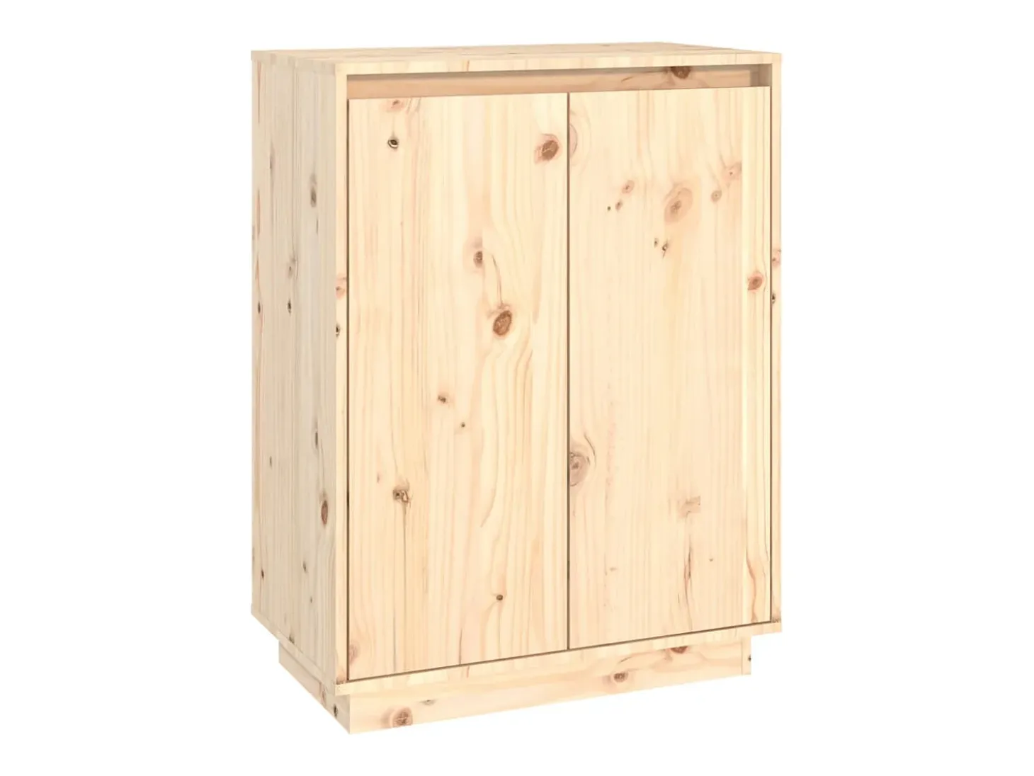 Zapatero 60x35x80 cm Madera maciza de pino
