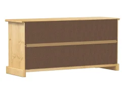 Zapatero 99x32x47 cm madera maciza de pino