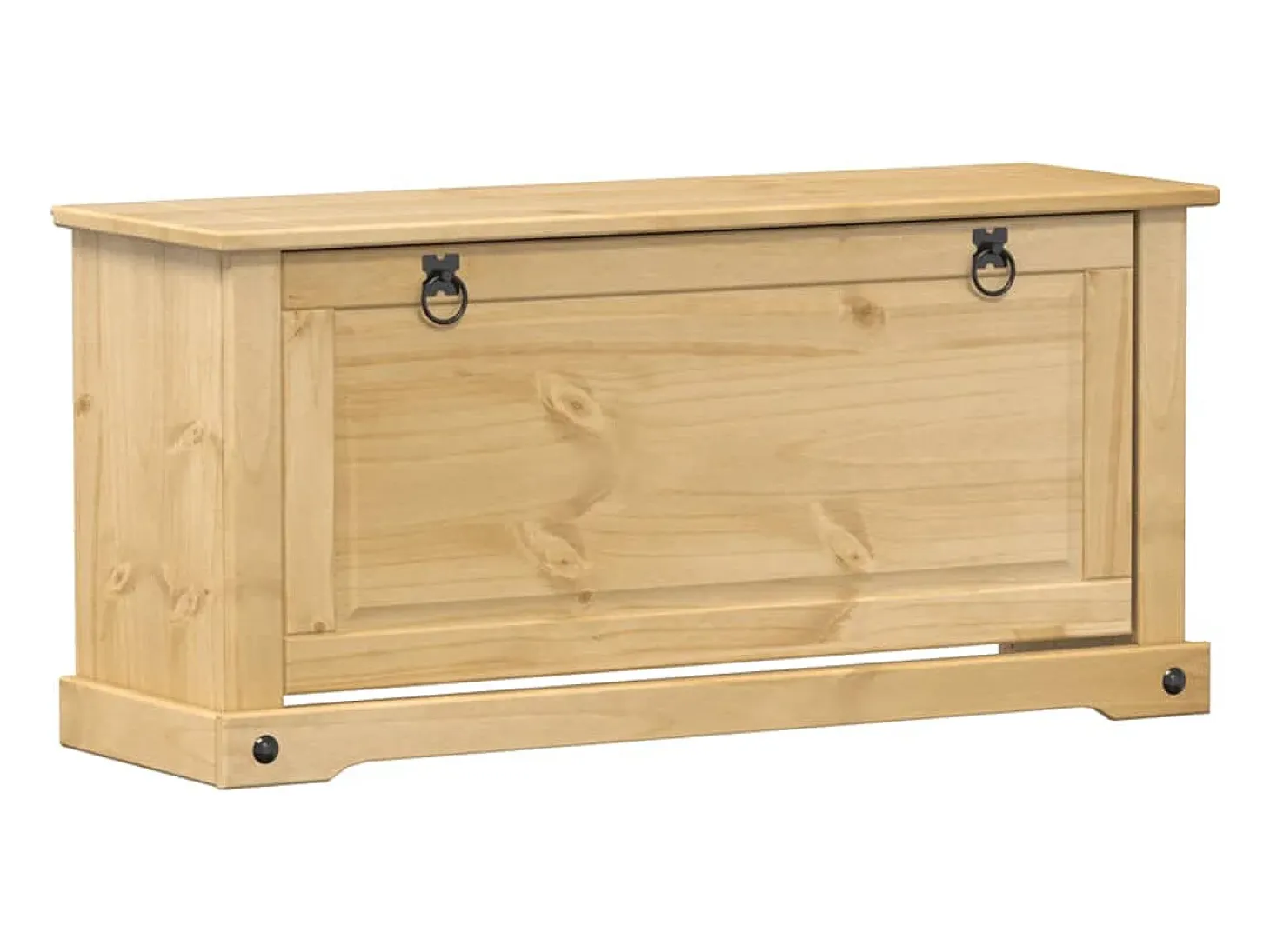 Zapatero 99x32x47 cm madera maciza de pino