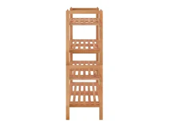 Zapateros 2 uds 69x27x41 cm Madera maciza de nogal
