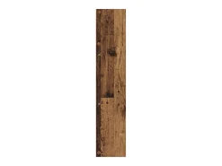 Zapateros de pared 2 uds Madera vieja 60x18x60 cm