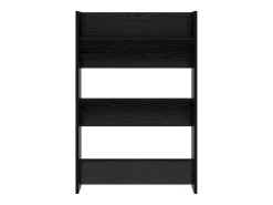 Zapateros de pared Roble negro 60 x 18 x 60 cm