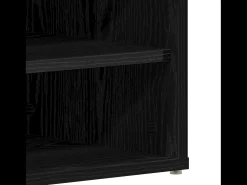 Zapateros Roble negro Madera de ingeniería 60 x 35 x 70 cm